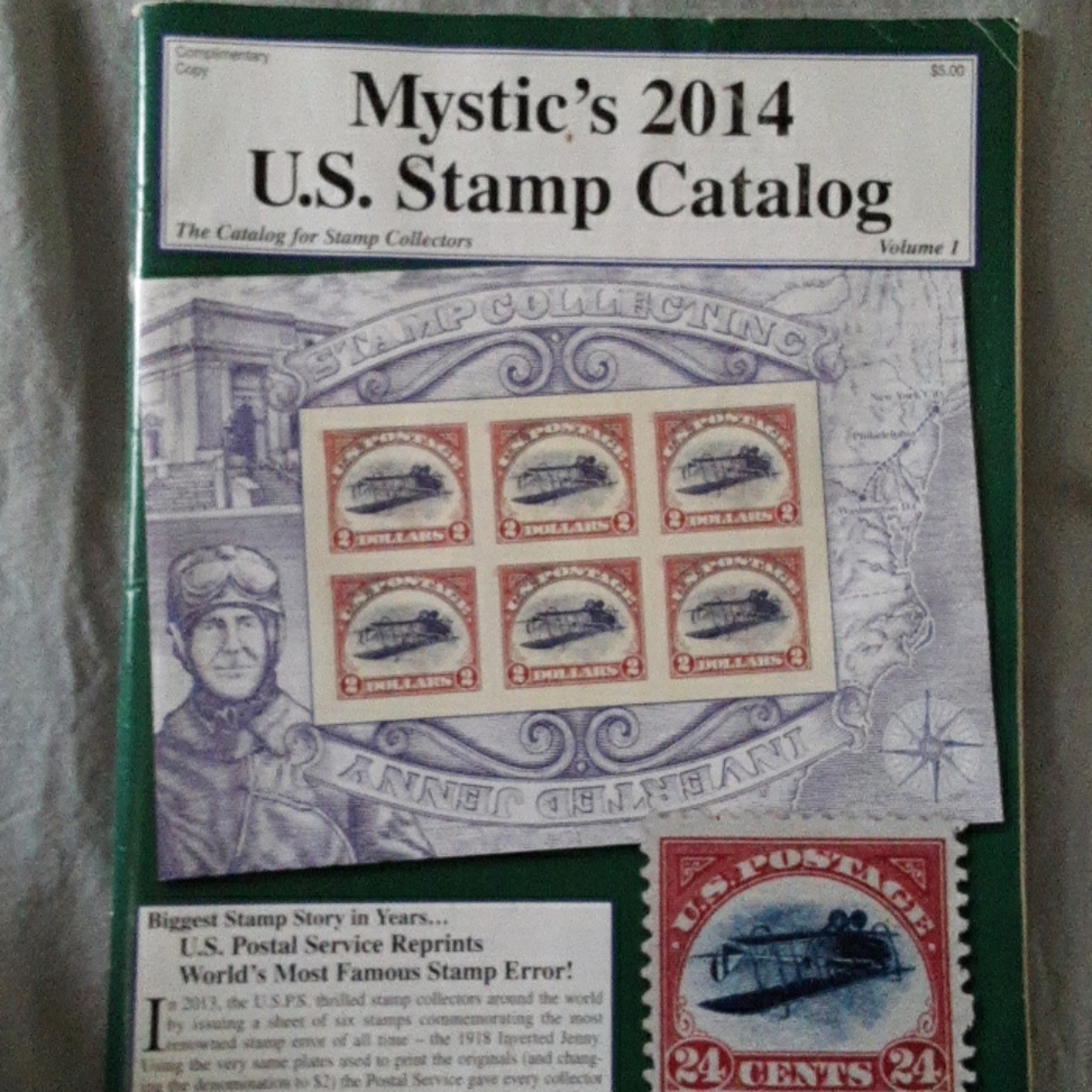 Mystic's 2014 U.S. Stamp Collection start up kit
